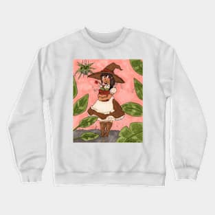 Plant witch Crewneck Sweatshirt